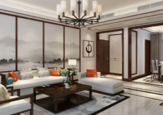 张湾中式客厅设计哪些元素是必不可少的呢